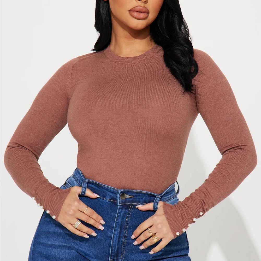 Doesn't Matter To Me Sweater - Mauve